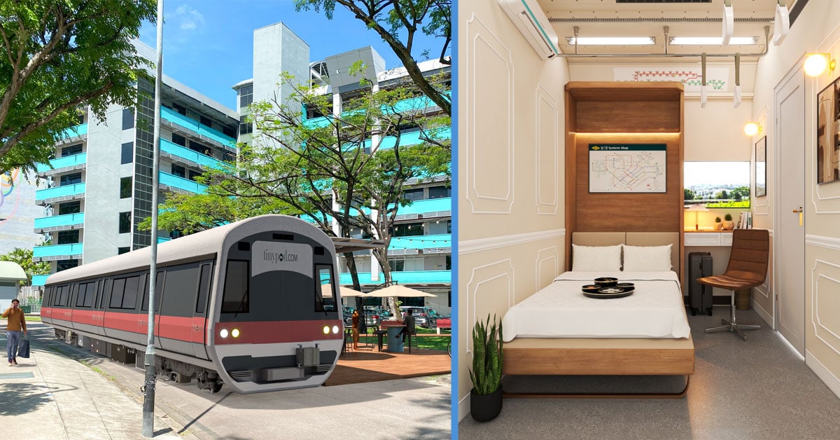 You Can Soon Have a Staycation in an Old MRT Train