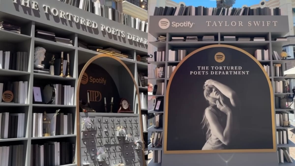 Taylor Swift opens Tortured Poets Department installation in Los Angeles