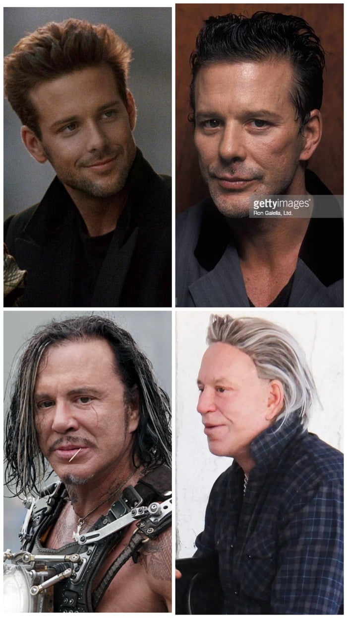 Evolution of Mickey Rourke