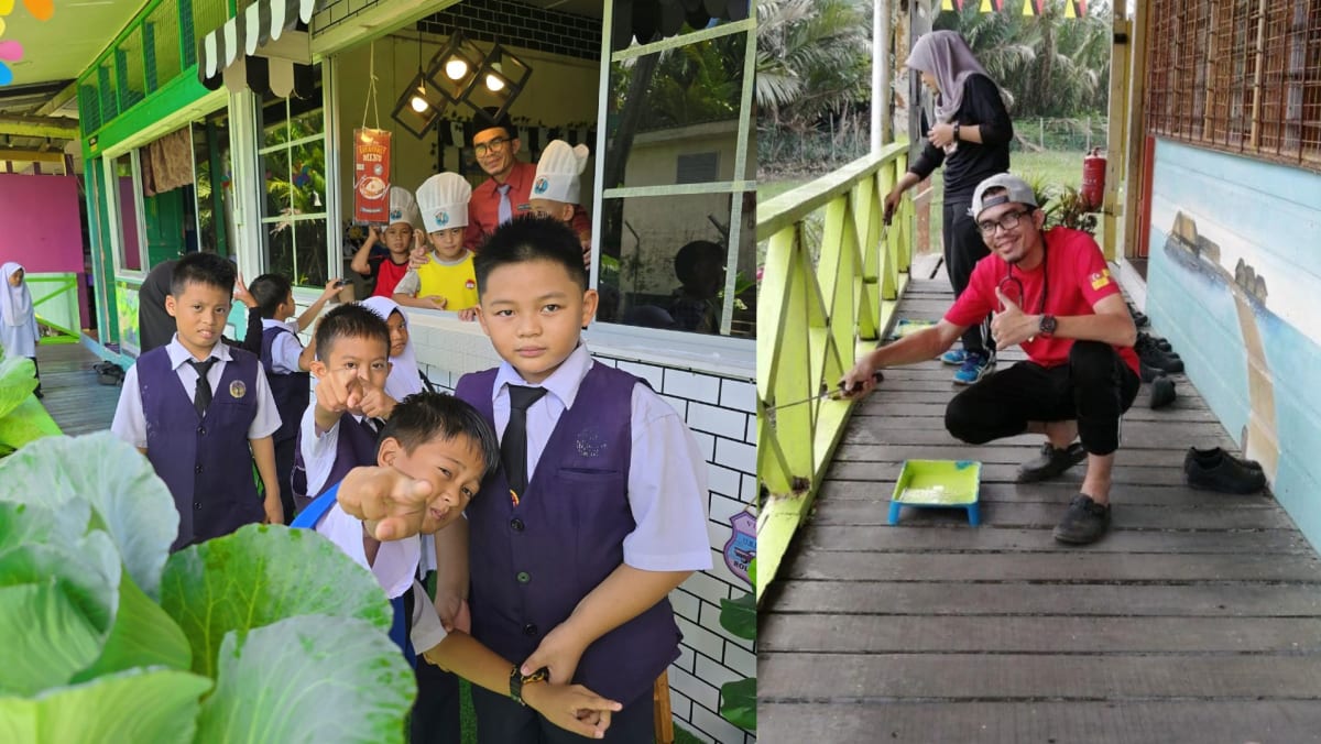 Teacher In Sarawak Uses Own Money To Transform Classroom Into Hipster Cafe To Motivate Students To Attend Classes