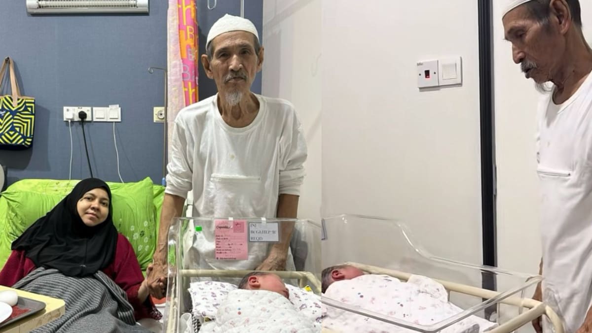 80-Year-Old M’sian Man Welcomes First Child With Wife, 42