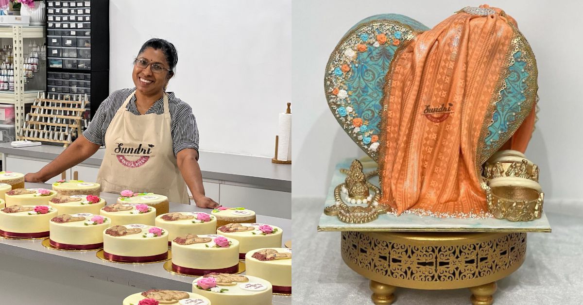 Sundri’s Bakes & Bites, Indian-themed saree cakes in Nilai