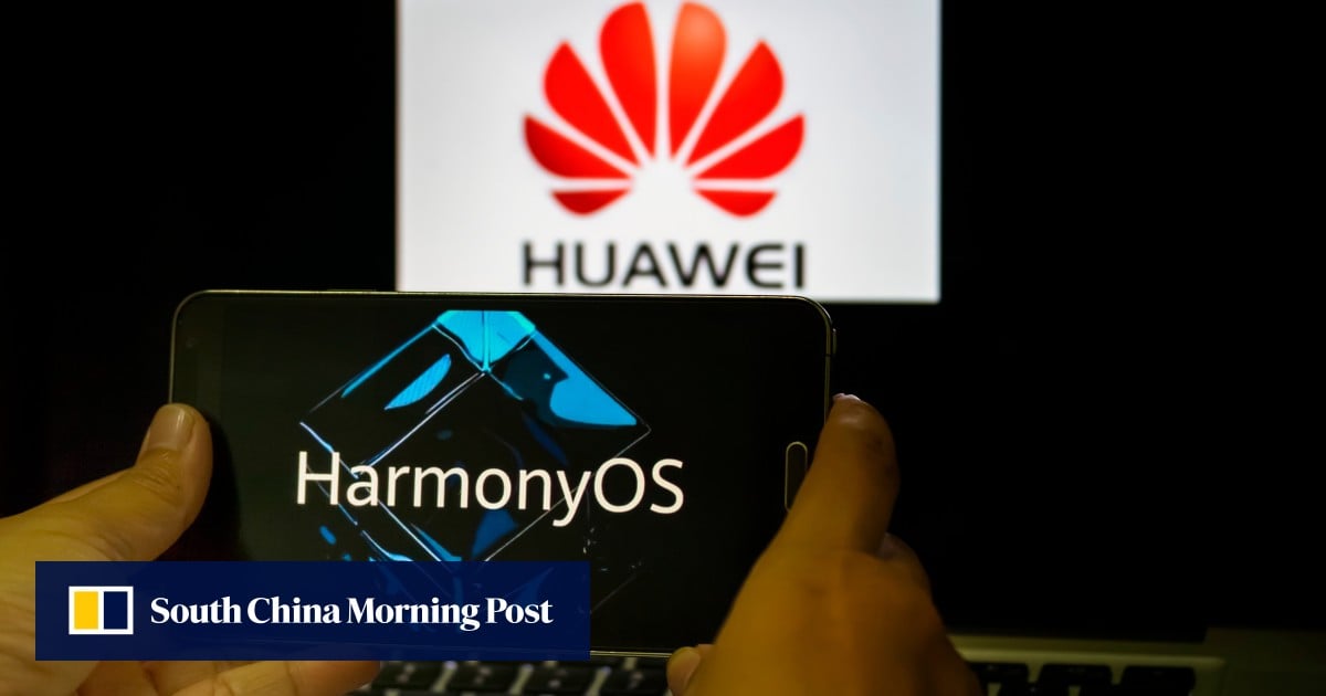 Huawei’s HarmonyOS unseats Apple’s iOS to become China’s No 2 mobile operating platform