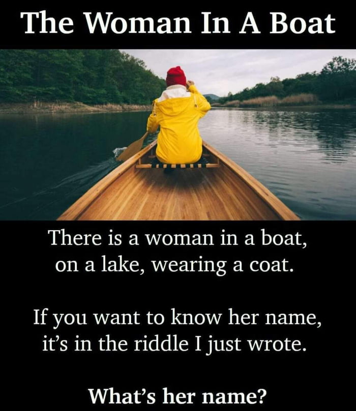 What's her name on her boat?