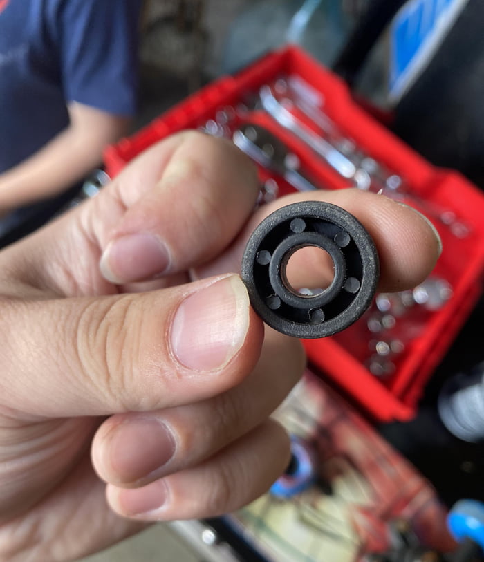 The bearings in Walmart skateboards for kids.