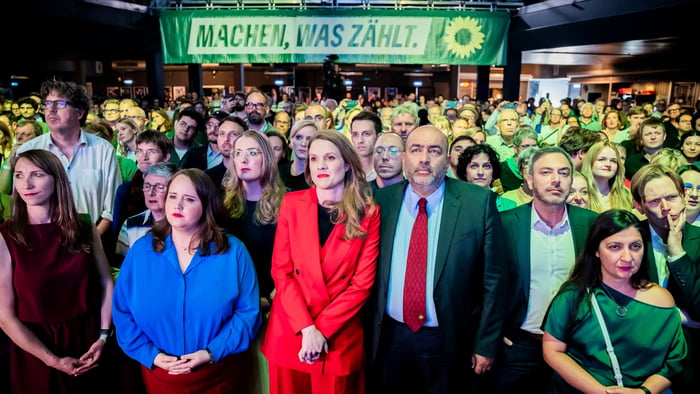 German green party lost almost half their voters in the EU elections – Look at their faces!