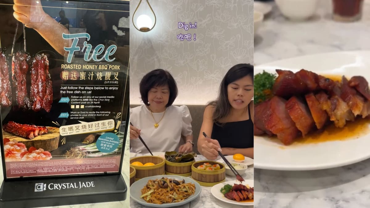 Crystal Jade Asks Diners To Say “Better To Give Birth To Char Siew Than Give Birth To You” For Free Char Siew