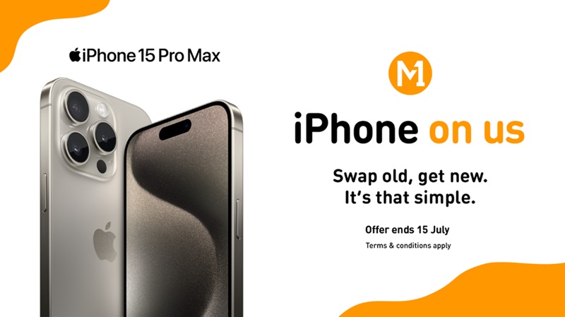 Swap Your Old iPhone for iPhone 15 Pro Max for Free