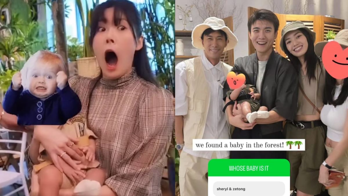 Here’s How Desmond Tan’s Celeb Pals Hid His Wife & Daughter’s Faces At The Baby’s 100th Day Party