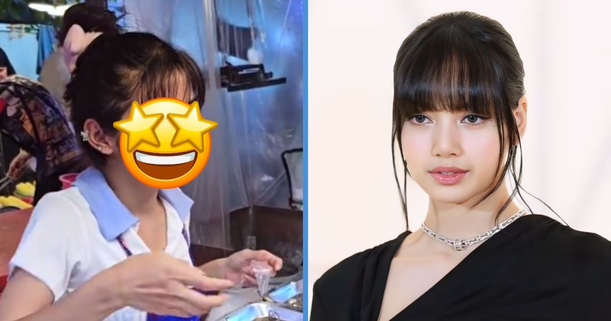 There’s a Fried Chicken Seller in Thailand Who Looks Almost Like Blackpink’s Lisa