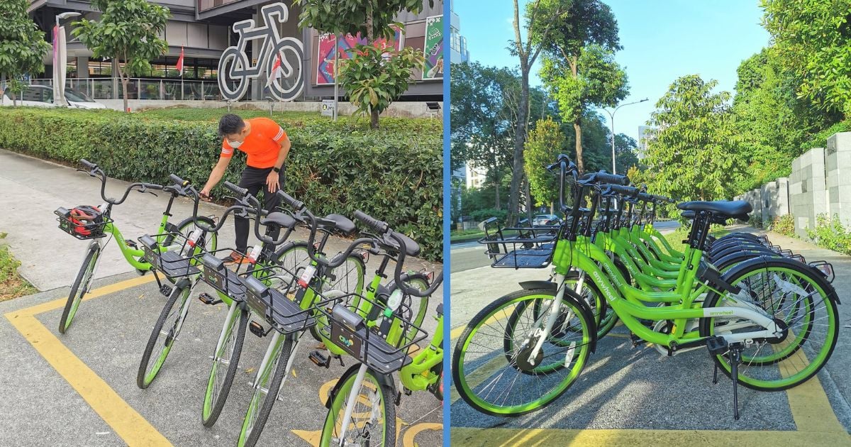 You Can Now Reserve a Bike-Sharing Bike Near a Bus Stop With the SBS Transit App