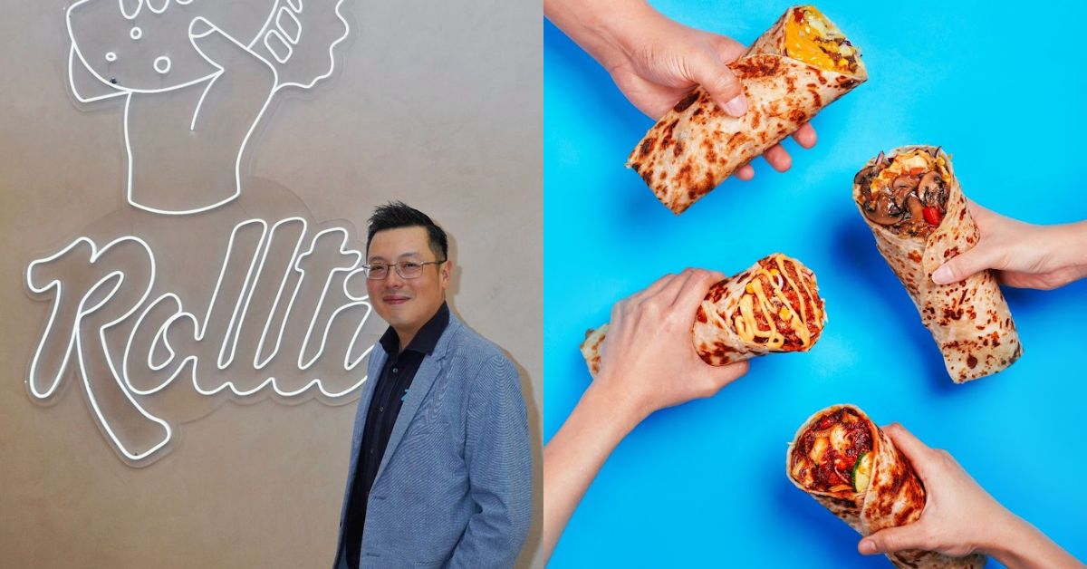 Rollti, Malaysian brand for grab-and-go roti canai wrap