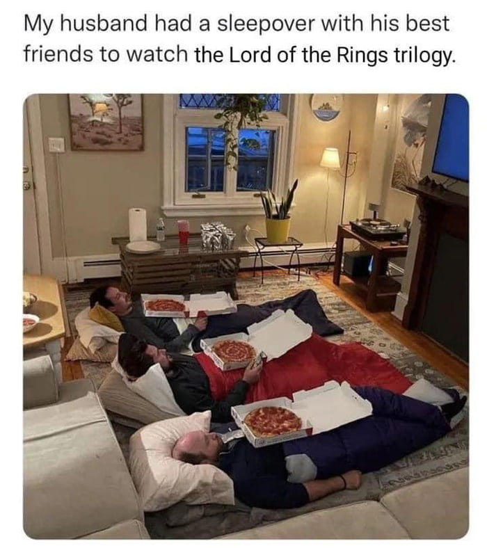 Adult sleepovers are underrated.