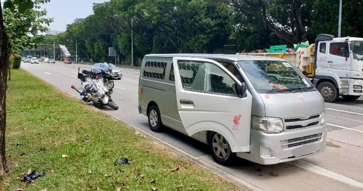 Van Driver Charged After Fleeing Police Inspection & Biting Officer in Geylang