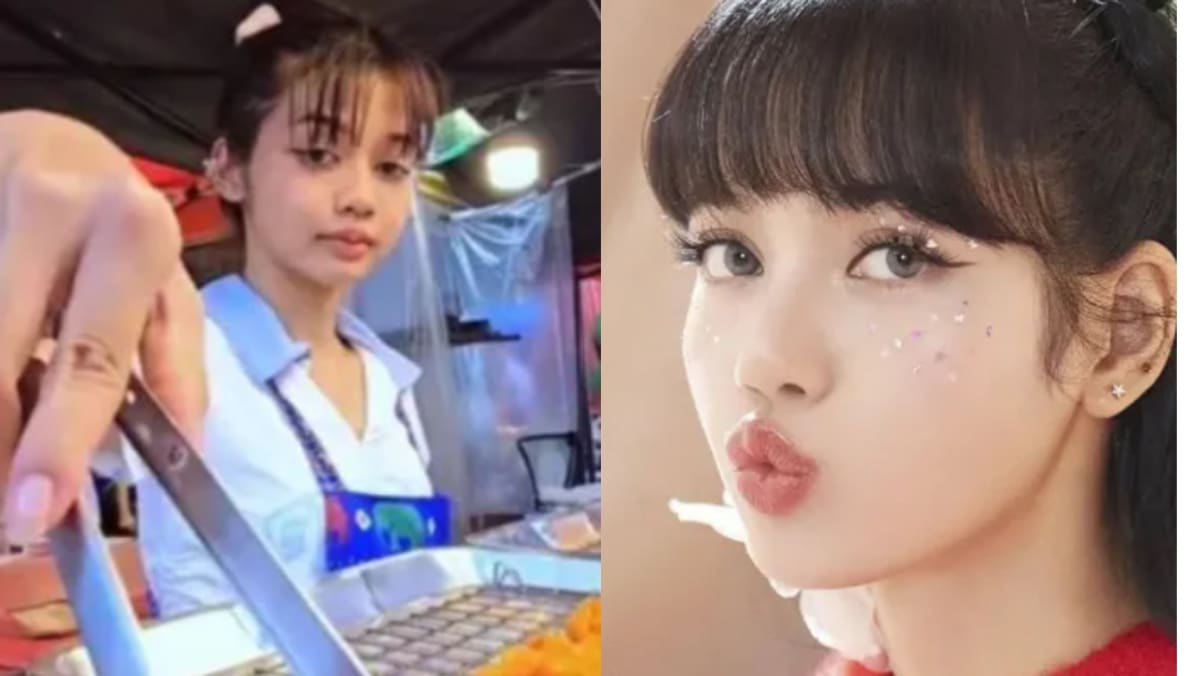 Thai Fried Chicken Hawker Looks So Much Like Blackpink’s Lisa