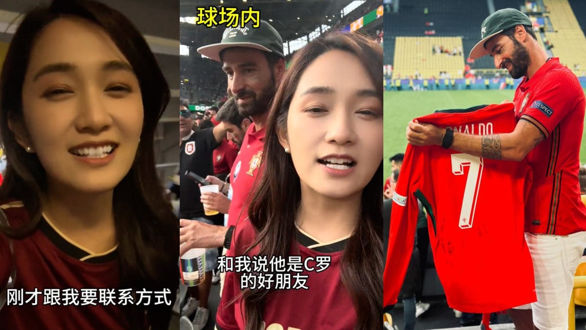 Ronaldo’s Best Friend Asks Chinese Influencer For Her Number, She Rejects Him ‘Cos She Didn’t Believe He Was Who He Claimed To Be