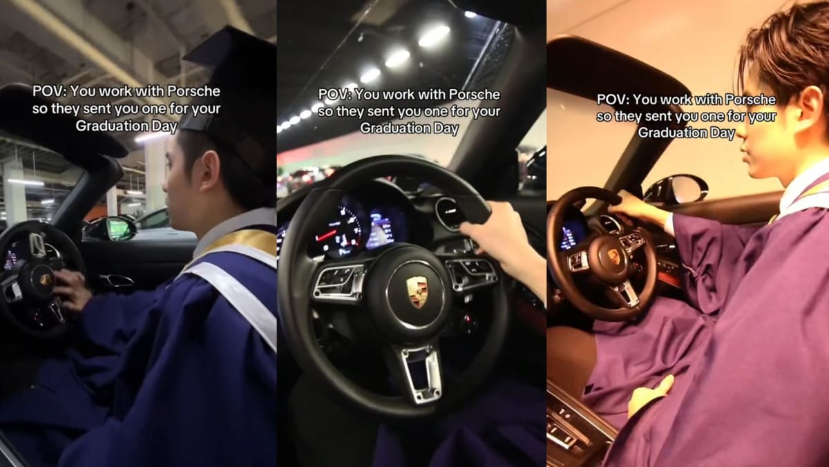 S’porean Influencer, Who Works For Porsche, Was Sent A Car For His Graduation Day