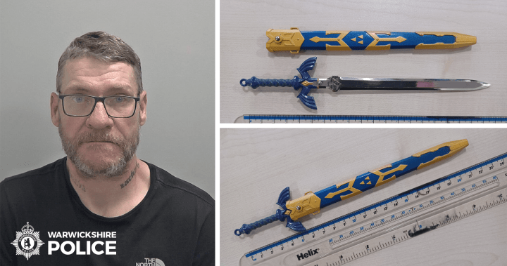 U.K. man jailed for 4 months for carrying Legend of Zelda replica sword – National