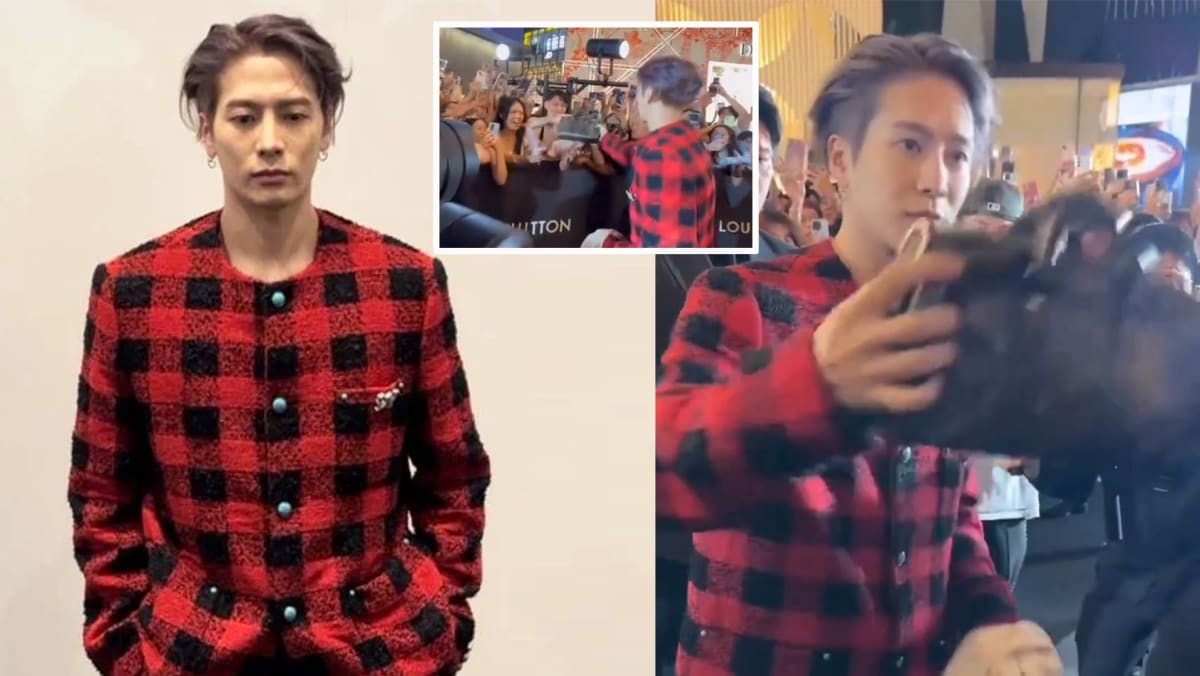 Jackson Wang Surprises Fan With .4K Louis Vuitton Bag At KL Boutique Opening