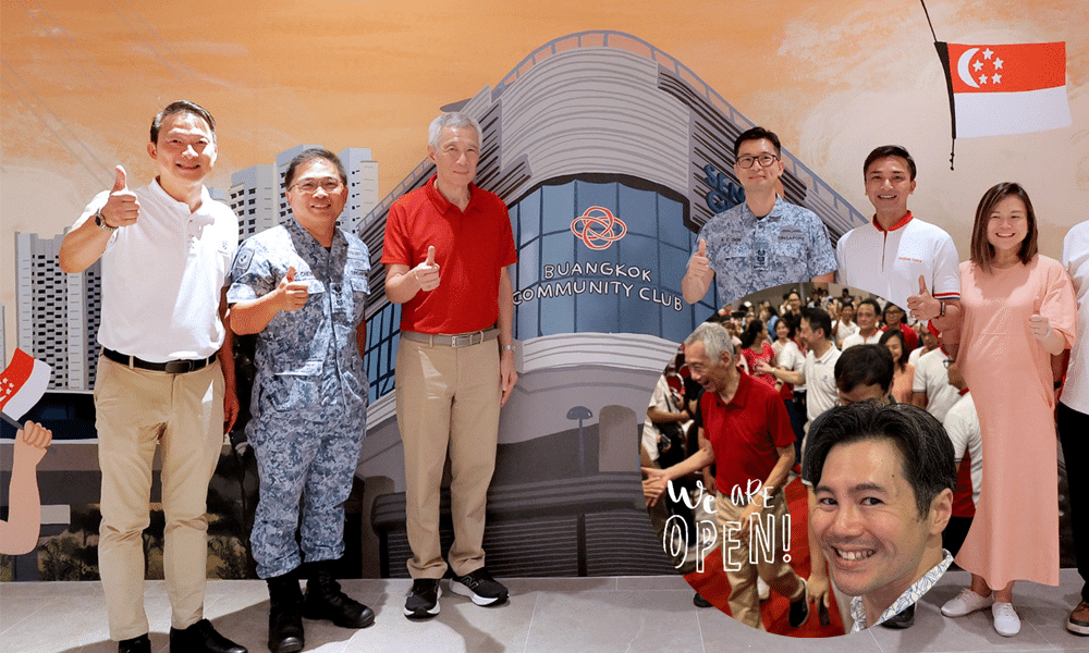 PAP new face omitted from Sengkang Team at Buangkok CC opening