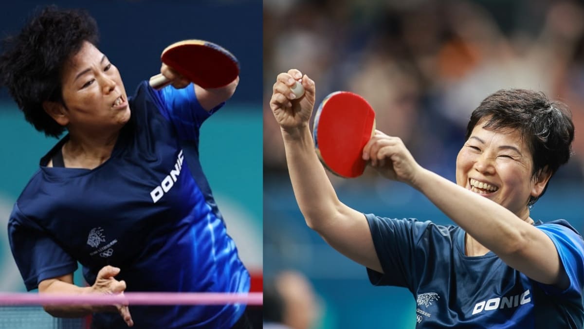 Table Tennis Player Ni Xia Lian Is 61 & Playing For Luxembourg At The Olympics