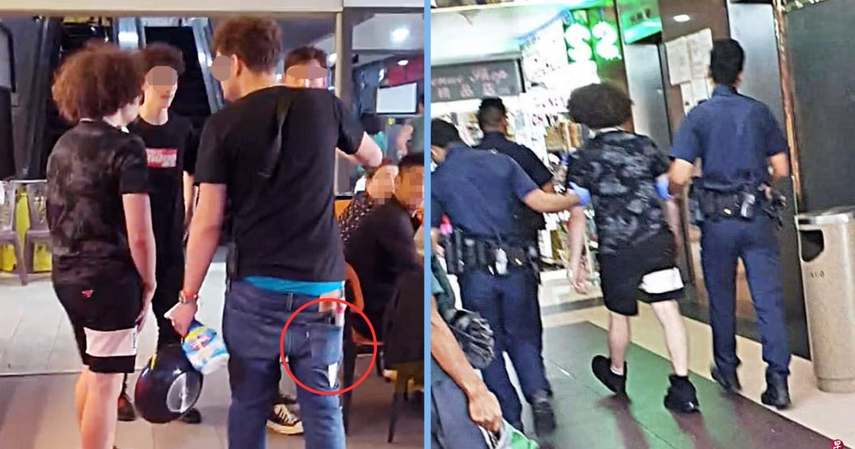 3 Men With Knife & Bleach Spray Bottle Harass Orchard Plaza Porridge Stall Staff