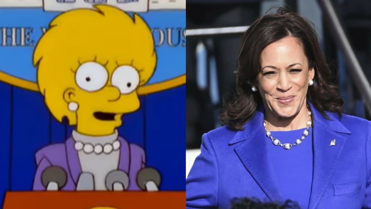 Did The Simpsons predict the future again? An episode from 2000 shows Lisa wearing outfit similar to Kamala Harris’