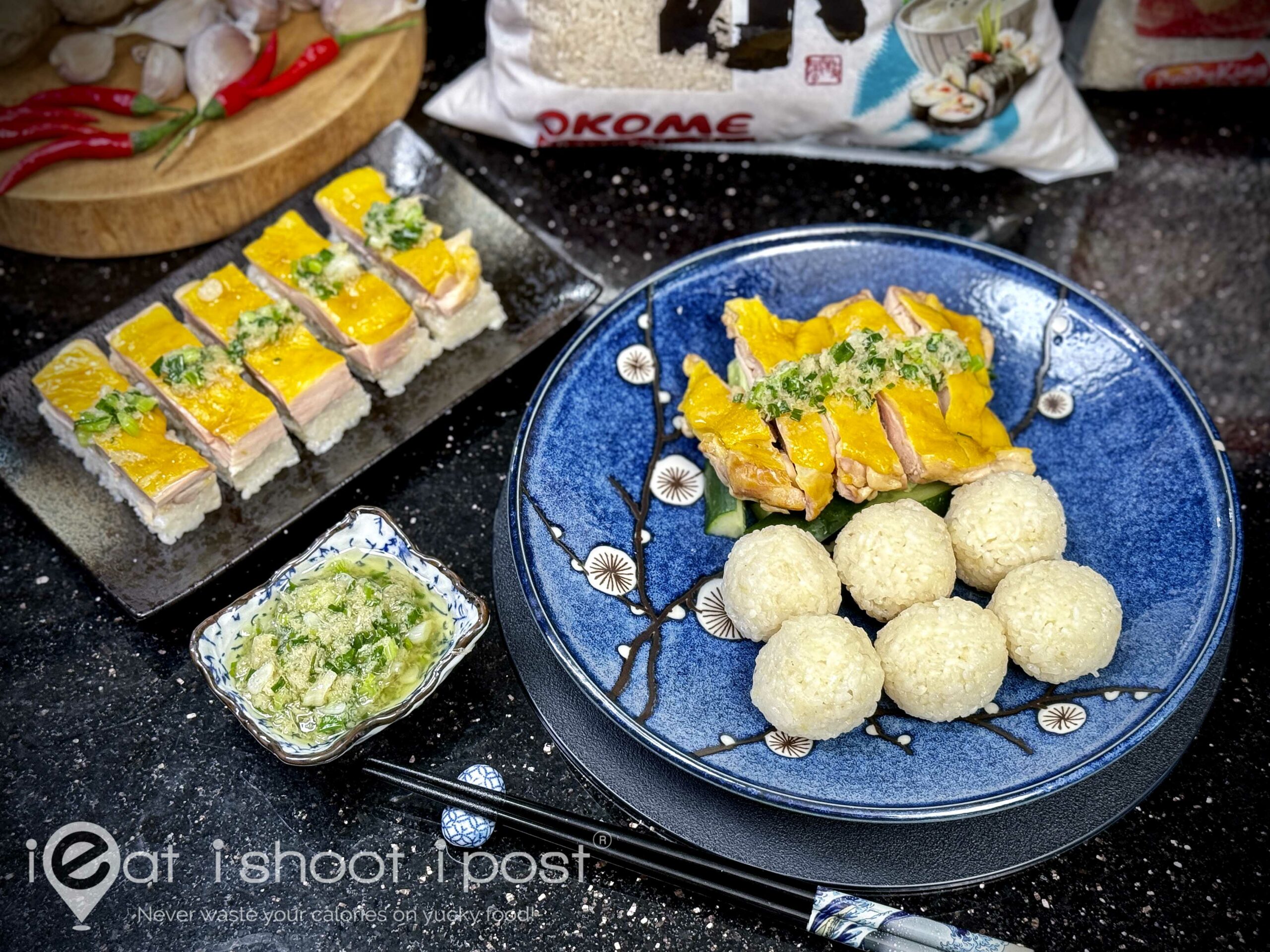 Chicken Rice Balls and Sushi: Simple Home Recipe with US Calrose Rice