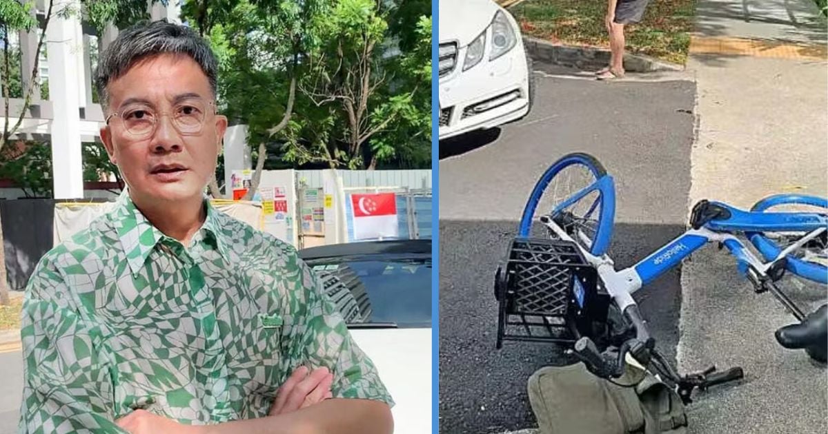 Chen Hanwei Got Into Accident With Cyclist; Cyclist Allegedly Kept on Filming Incident