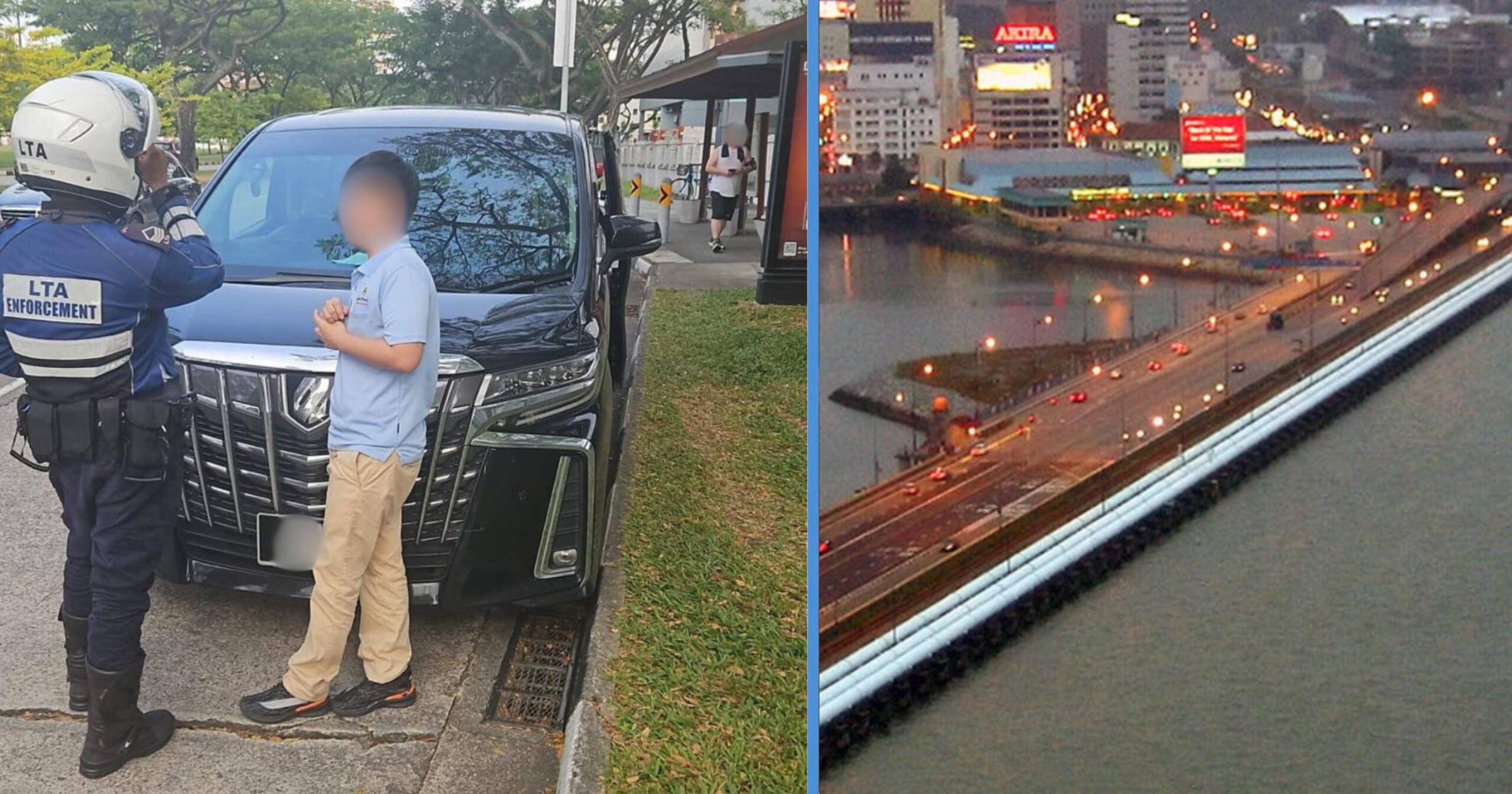 LTA Impounds 4 M’sia Vehicles That Provide Illegal Transport Between S’pore & M’sia