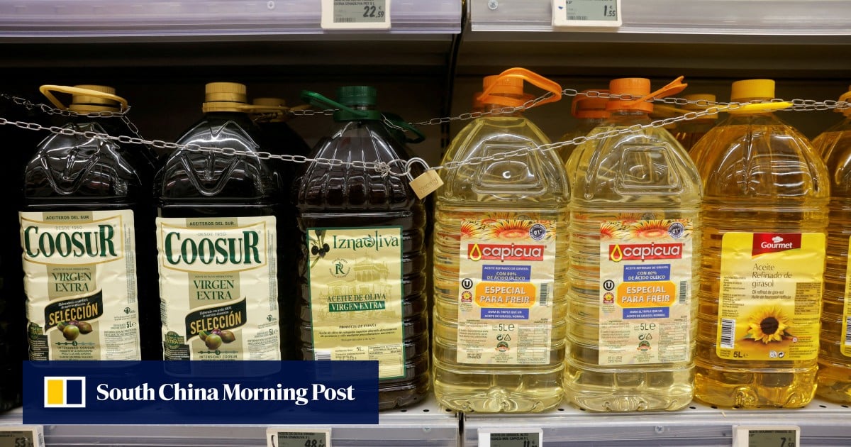 Why sunflower oil has replaced olive oil as Spain’s main cooking oil