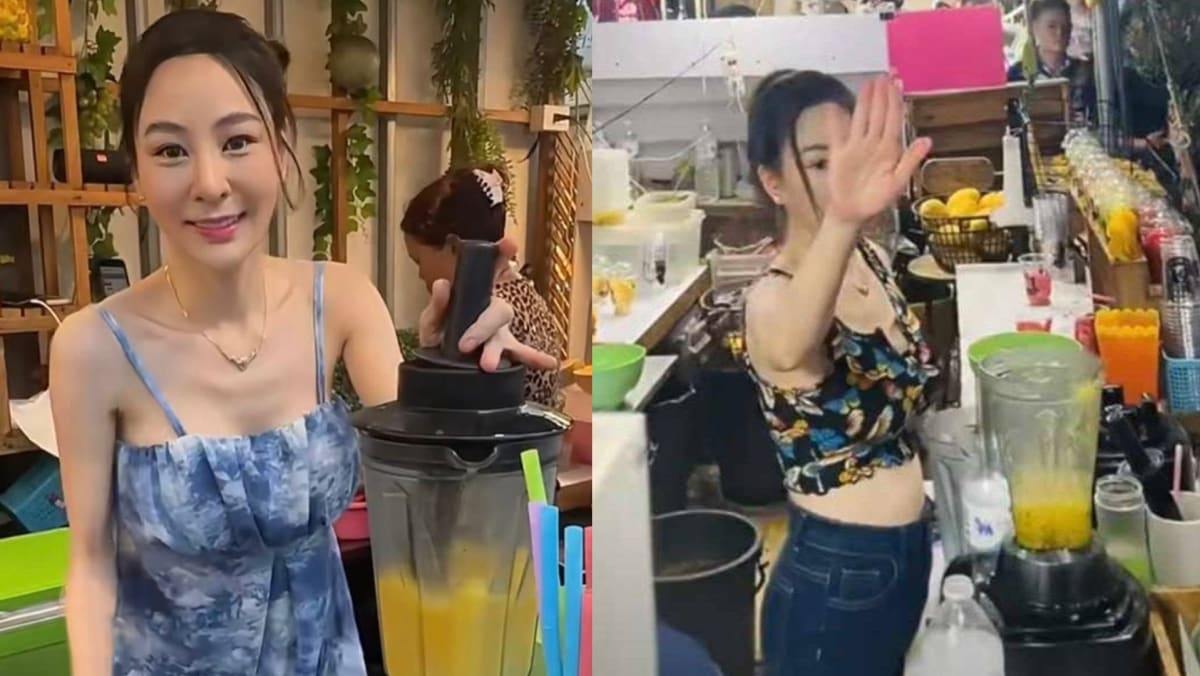 Thailand’s “Most Beautiful Fruit Juice Lady” Gets Flak For Bad Attitude, Rejecting Photo Requests From Non-Customers After Going Viral