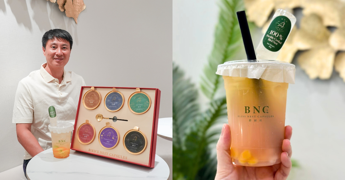 Bliss Nest Capsules, S’porean brand selling bird’s nest bubble tea