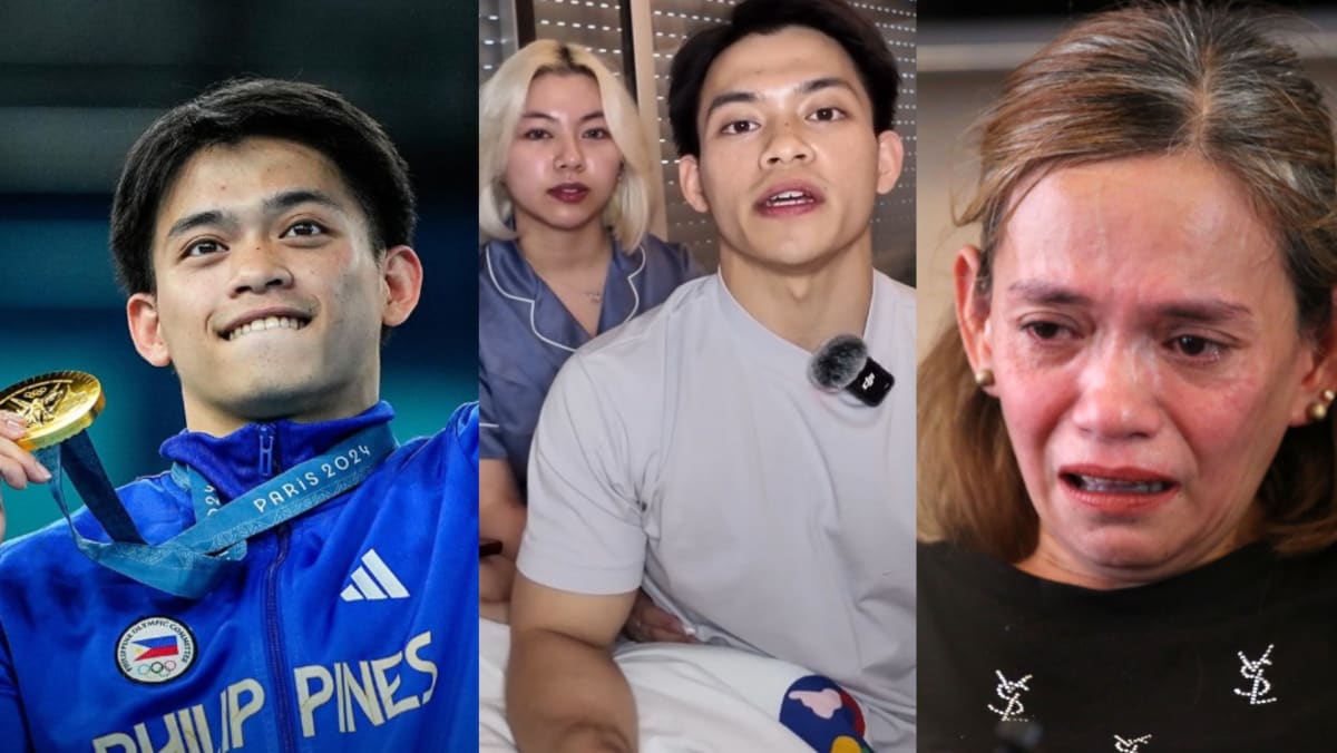 Filipino Olympics Gymnastics Champ Accuses Mum Of Taking His Earnings, She Calls His Girlfriend A Red Flag