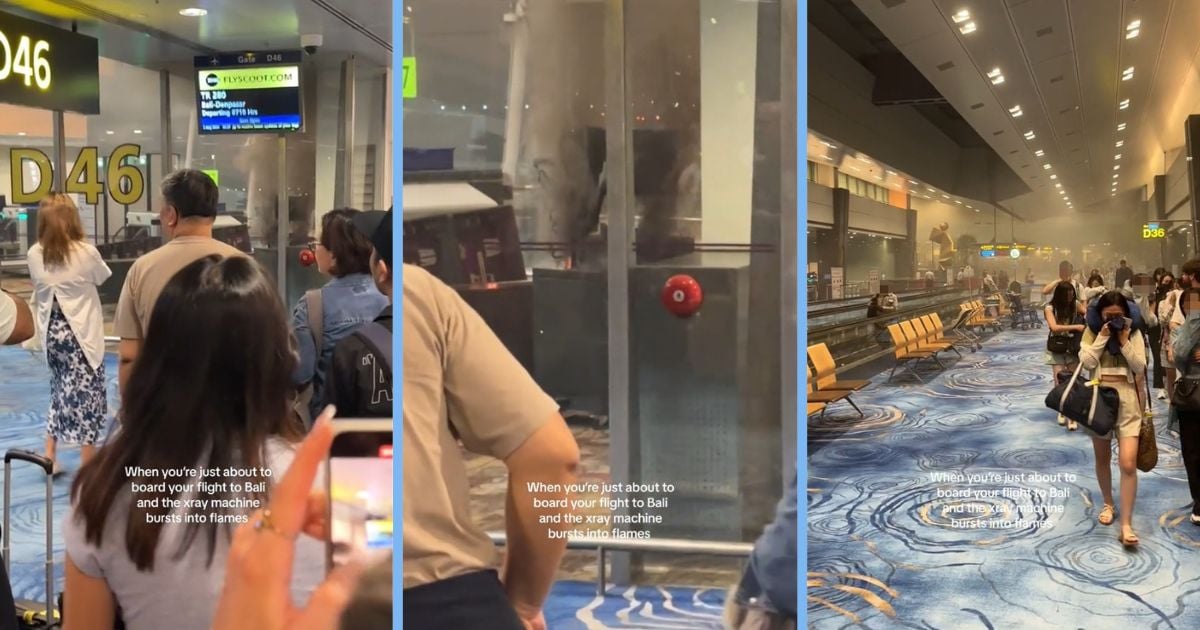 X-Ray Machine at Changi Airport Terminal 1 Catches Fire; Passengers Leave to Escape Smoke