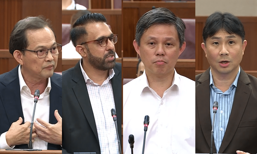 Chan Chun Sing dodges direct answers and criticism in electoral boundary debate