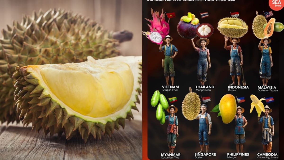 M’sians Cry Foul Over Poster Depicting Durian As S’pore’s National Fruit