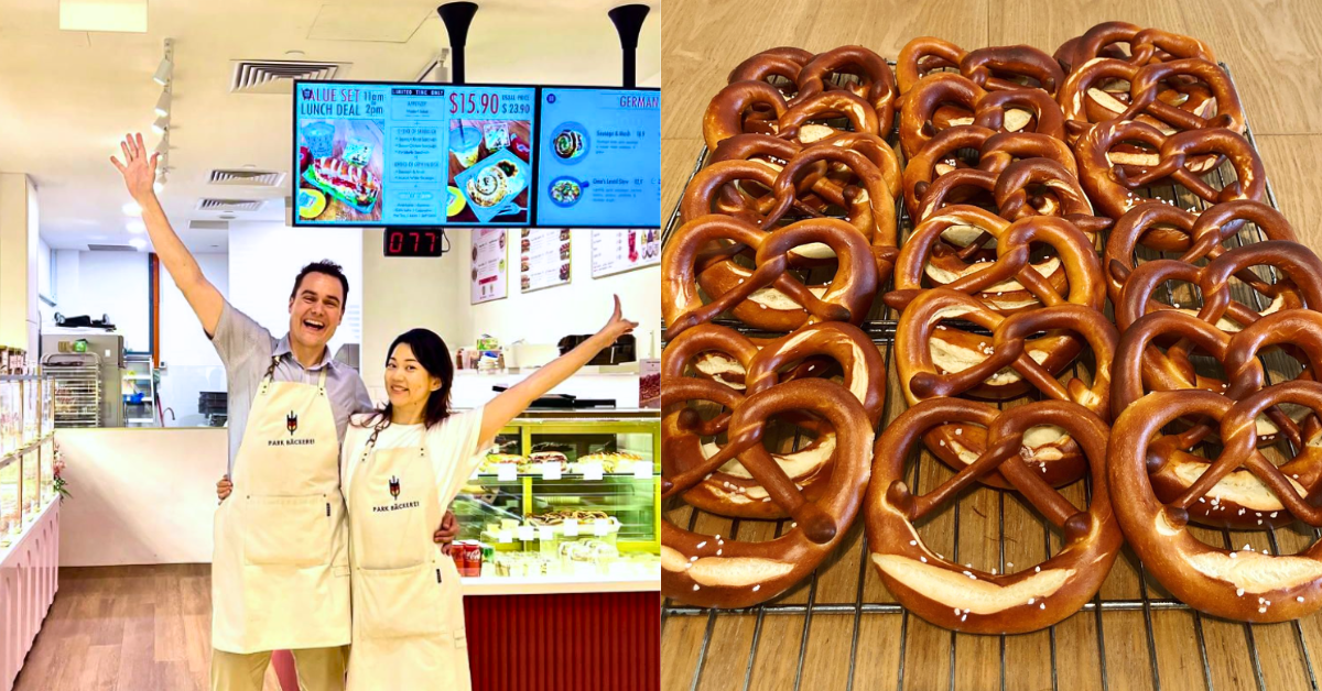 Park Bäckerei, Singaporean bakery specialising in German pretzels