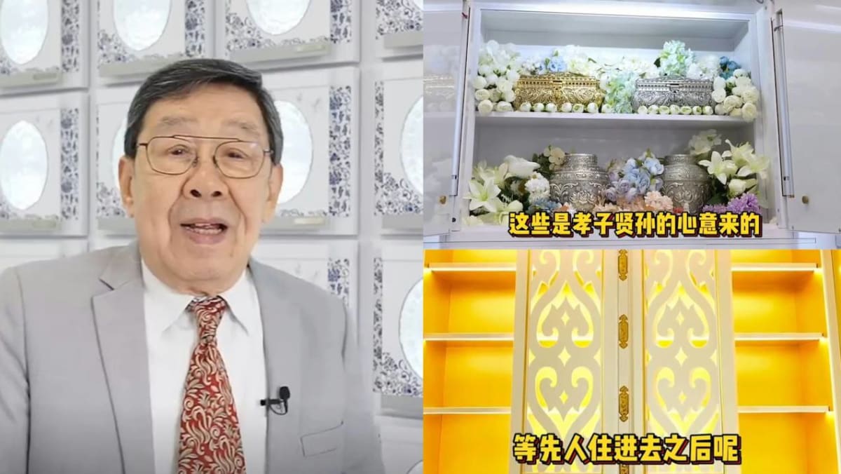 92-Yr-Old HK Actor Wu Fung Endorses “Trendy” & “Advanced” Columbarium