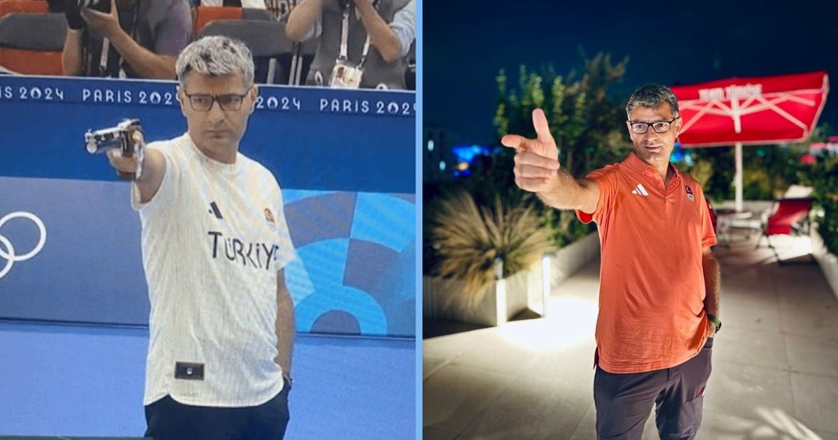 Turkish Olympic Shooter Goes Viral For Ordinary Look; Jokingly Called a “Hitman”