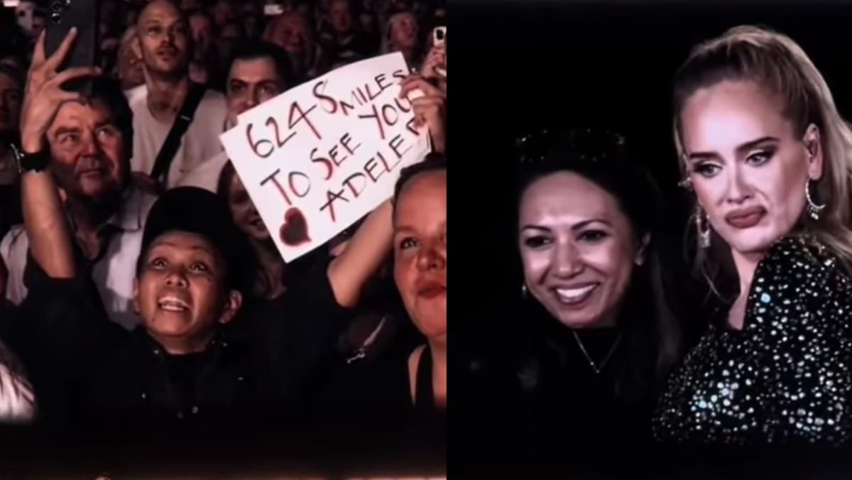 S’porean Fan Invited On Stage By Adele During Munich Concert After Singer Spotted Her Banner