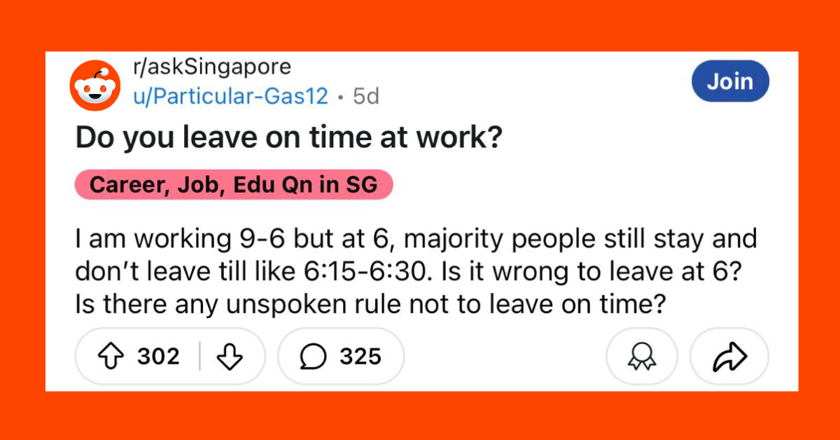 How S’poreans are embracing work-life balance by leaving on time