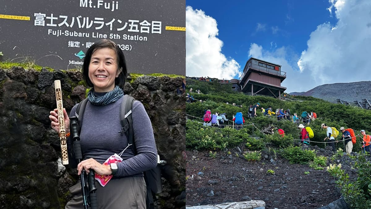 I hiked all the way to the summit of Japan’s Mount Fuji