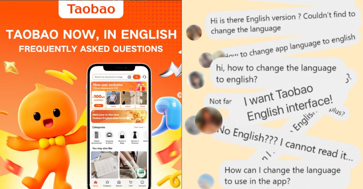 Taobao launches English interface for Singaporean users