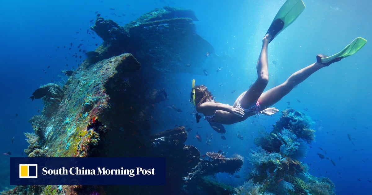 Why Southeast Asia is a wreck diving paradise with its many sunken World War II ships