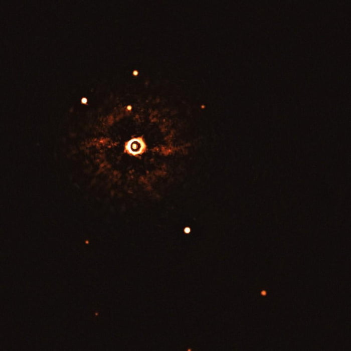 Behold! You are looking at the First Direct Image of another \u201cSolar System\u201d