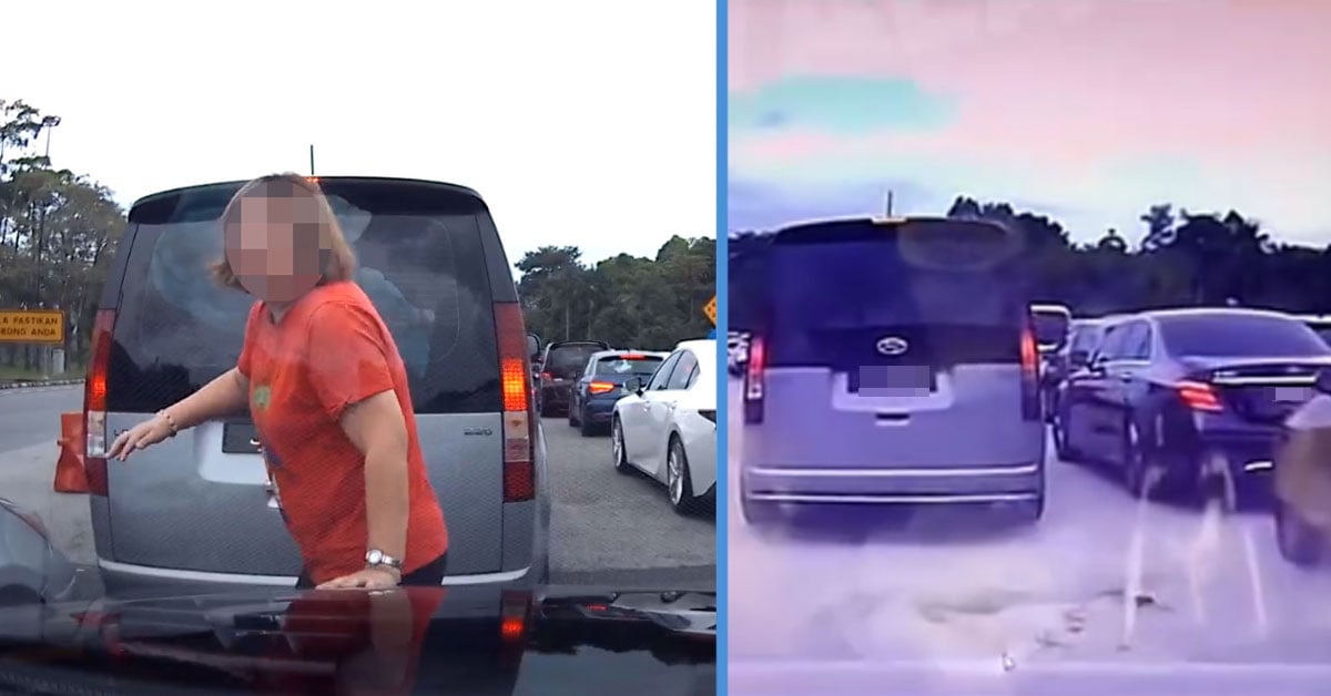 New Footage Shows Why Woman Uses Body to Block Car at Second Link