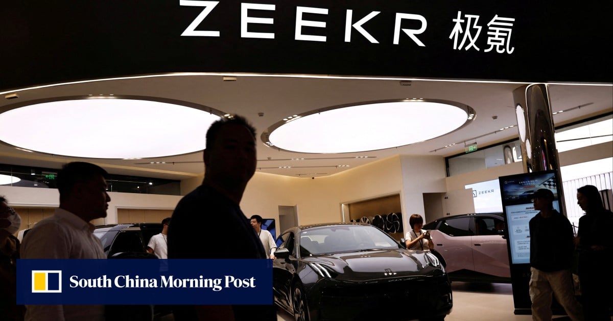 Geely discounts its Zeekr 7X by another 4% as deliveries start, adding pressure on Model Y