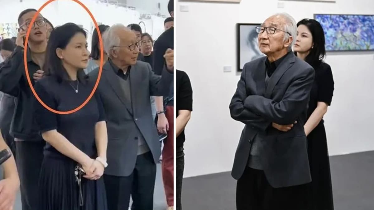 Chinese Oil Painter, 90, And His 46-Year-Old Actress Wife Go Viral For Their 44-Year Age Gap