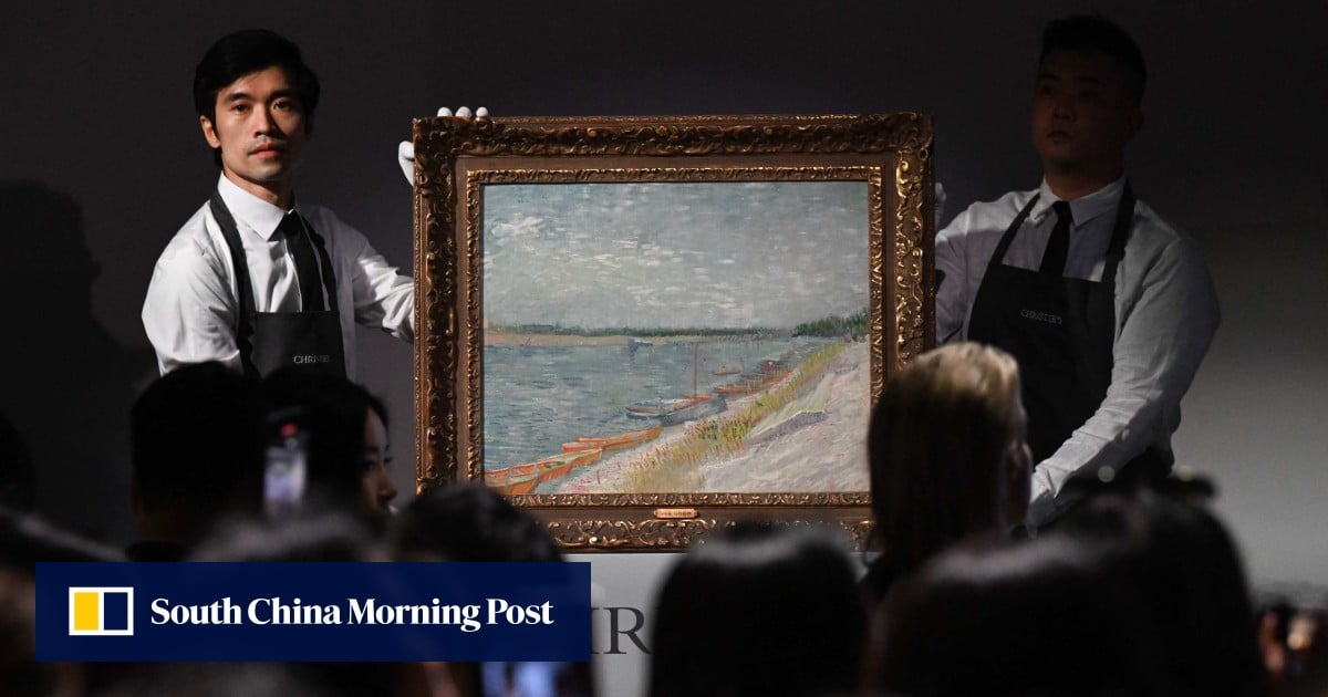 Van Gogh painting auctioned for US.6 million, below estimates, at Christie’s Hong Kong